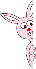 ウサギのキャラクター